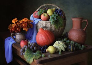Rustic Harvest Table
