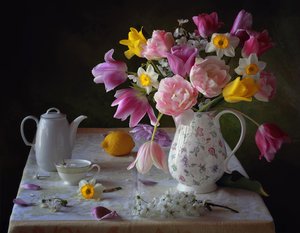 Spring Floral Still Life