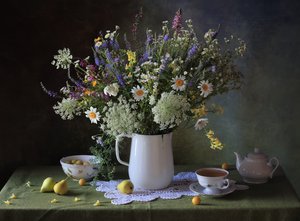 Summer Wildflower Table