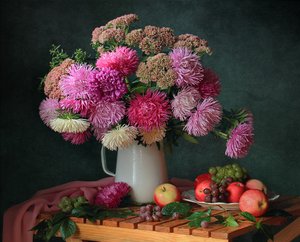 Vibrant Autumn Still Life by Tatyana Skorokhod