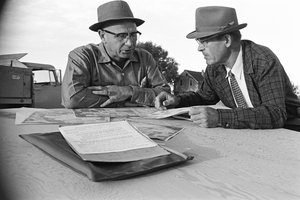 Family farmer Ed Ker at A.M. Ker Ranch is an agricultural homesteader growing alfalfa
