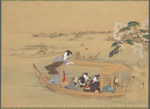 Pleasure Boat on the Sumida River