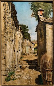 Farm Building in Settignano, c.1862 by Telemaco Signorini