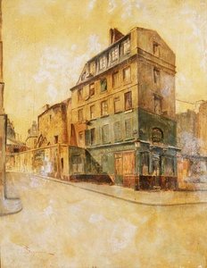 Montmartre by Telemaco Signorini