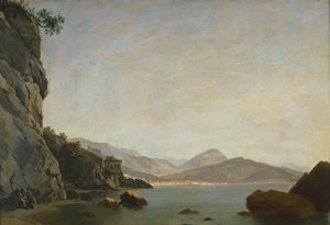 View of the Gulf of Salerno by Teodoro Duclere