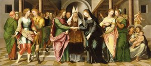 The Marriage of the Virgin by Teramo Piaggio