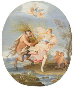 Pan and Syrinx by Teresa del Po