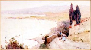 Mediterranean Coastline by Terrick Williams