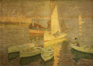 Sunset Glow, St Ives, c.1925