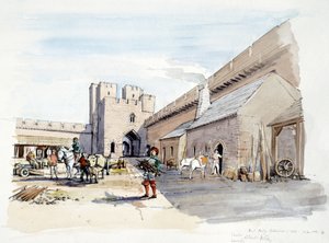 Etal Castle by Terry Ball