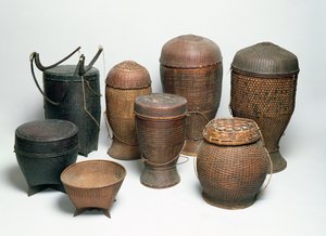 Karen Baskets, Northern Thailand by Thai
