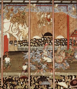 A Ramakien Performance by Thai School