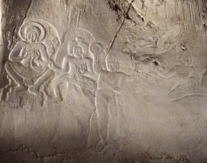 Buddhist scenes, Davaravati Period