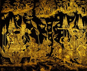Episode from the Ramakien (detail)