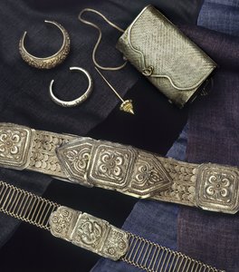 Jewellery, purse and belts, Thailand