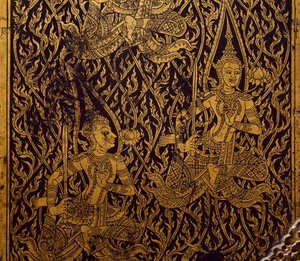 Wardrobe for Sutra, Detail