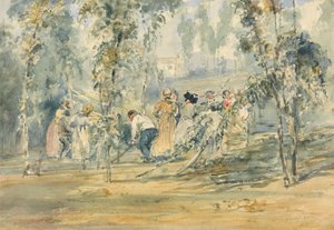 Hop Picking by Thales Fielding