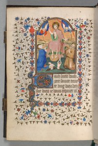 Book of Hours (Use of Paris): Fol. 204v, Last Judgment by The Bedford Master
