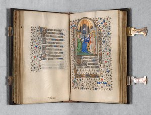 Book of Hours Use of Paris: Fol. 108r, The Pentecost, c. 1420 by The Bedford Master