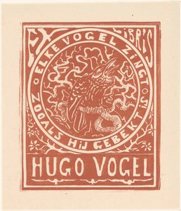 Ex Libris of Hugo Vogel