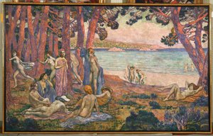 Bathers by the Sea, 1907-08 by Théo van Rysselberghe