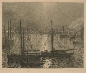 Boulogne by Théo van Rysselberghe