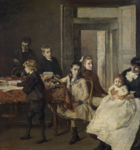 The Children of François Van Rysselberghe by Théo van Rysselberghe