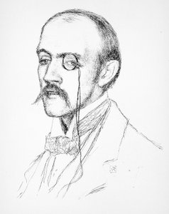 Henri de Regnier by Théo van Rysselberghe