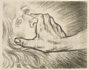The Silence by Théo van Rysselberghe