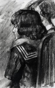 Portrait of Children, c. 1897 by Théo van Rysselberghe