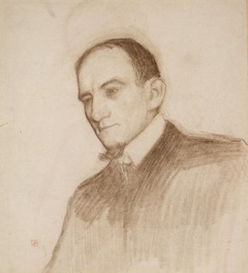 Portrait of Félix Fénéon by Théo van Rysselberghe