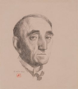 Self-Portrait by Théo van Rysselberghe