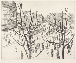 City Square by Theo von Brockhusen