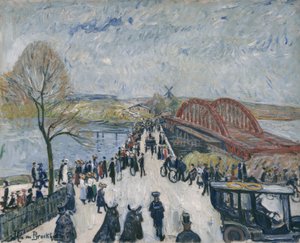 Solemn Opening of the Havel Bridge at Baumgartenbrück by Theo von Brockhusen