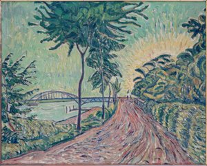 Havel Bridge near Baumgarten Bridge by Theo von Brockhusen