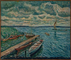 Boats on the Schwielowsee