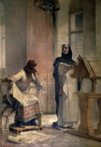 Louis IX (1214-1270), before becoming king of France, studied mathematics with Vincent de Beauvais at the abbey of Royaumont