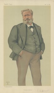Monsieur Alexandre Dumas fils by Theobald Chartran