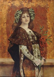 Portrait of Sarah Bernhardt as Gismonda, ca 1896