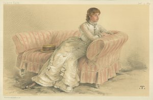 The Lady Florence Dixie by Theobald Chartran