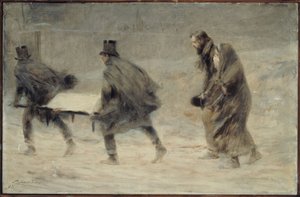 The Funeral by Theobald Chartran