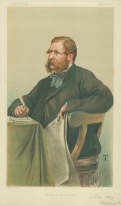 William Henry Waddington, France at the Congress, 28 September 1878, Vanity Fair cartoon