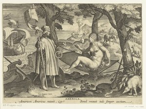 Amerigo Vespucci Sets Foot in America