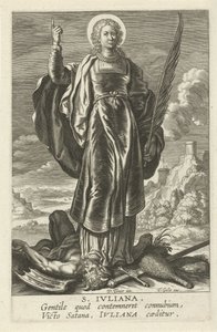 Saint Juliana, Female Saints, Speculum Illustratum Virginum