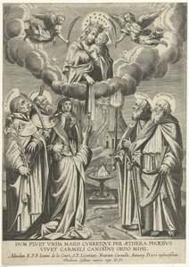 Our Lady of Mount Carmel by Theodoor Galle