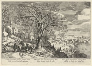 Winter (The Four Seasons) by Theodoor Galle