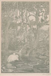Woodland Idyll by Theodoor van Hoijtema