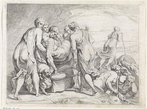 Phaeacians Bringing the Sleeping Odysseus to Ithaca
