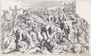 Murder of Agamemnon and Cassandra (The Works of Odysseus) by Theodoor van Thulden