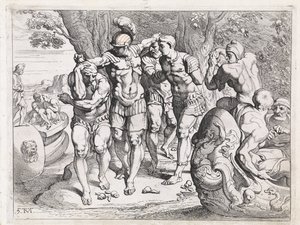Odysseus in the Land of the Lotus-Eaters by Theodoor van Thulden